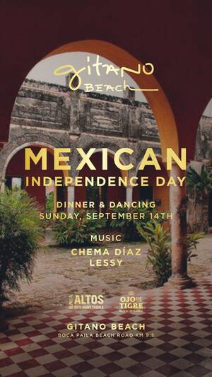 Mexican Independence Day GITANO BEACH photo