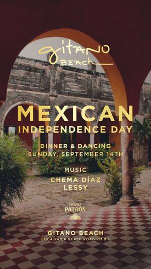 Mexican Independence Day GITANO BEACH photo