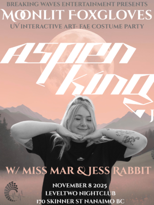 Moonlit Foxgloves W/ Aspen King, Miss Mar, and Jess Rabbit