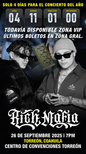 Rich Mafia (Alemán + Gera Mx) Torreon 2025 photo