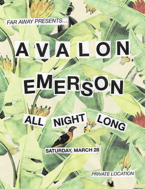 Far Away w/ Avalon Emerson (POSTPONED)