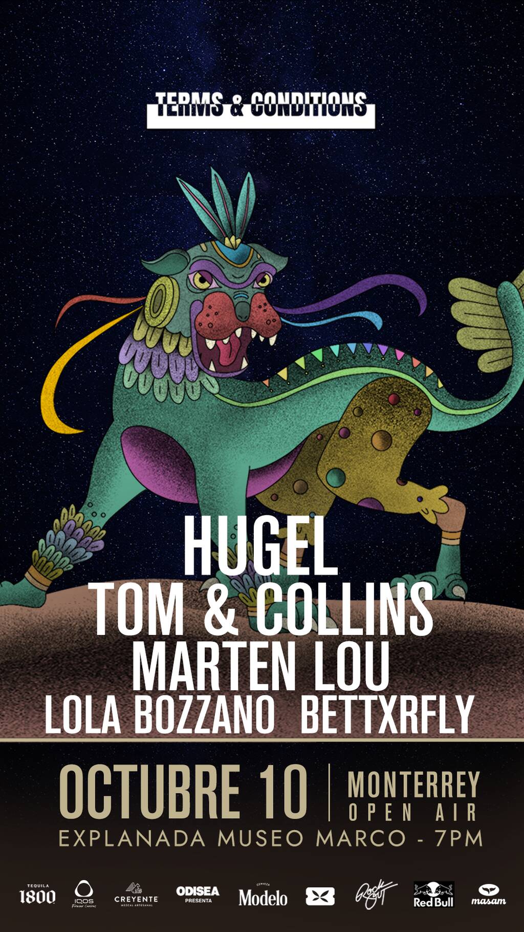 Hugel + Tom & Collins @ Terms & Conditions MTY