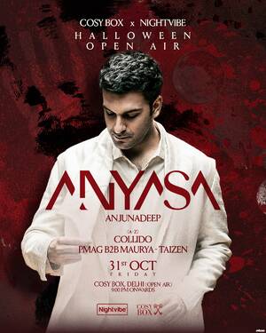 Nightvibe presents Open Air Halloween w/ Anyasa (Anjunadeep)