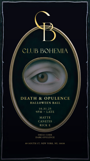 DEATH & OPULENCE HALLOWEEN BALL