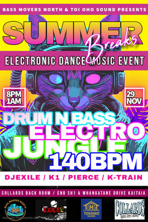 TOI OHO SOUND & BASS MOVERS NORTH PRESENT SUMMER BREAKS