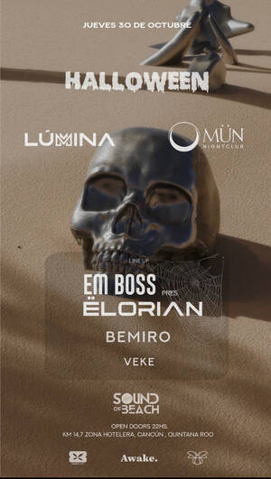 LÚMINA HALLOWEEN PARTY @EM BOSS pres. ËLORIAN - MÜN NIGHTCLUB photo