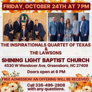 The Inspirationals & Lawsons // Greensboro Oct 24, 2025 photo