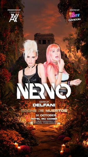 NERVO - NOCHE DE MUERTOS @RIU PARTY CANCÚN TEQUILA AV photo