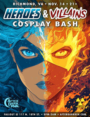HEROES & VILLAINS Cosplay Bash (Richmond, VA) photo