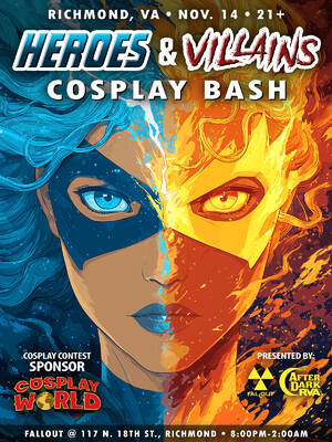 HEROES & VILLAINS Cosplay Bash (Richmond, VA) photo