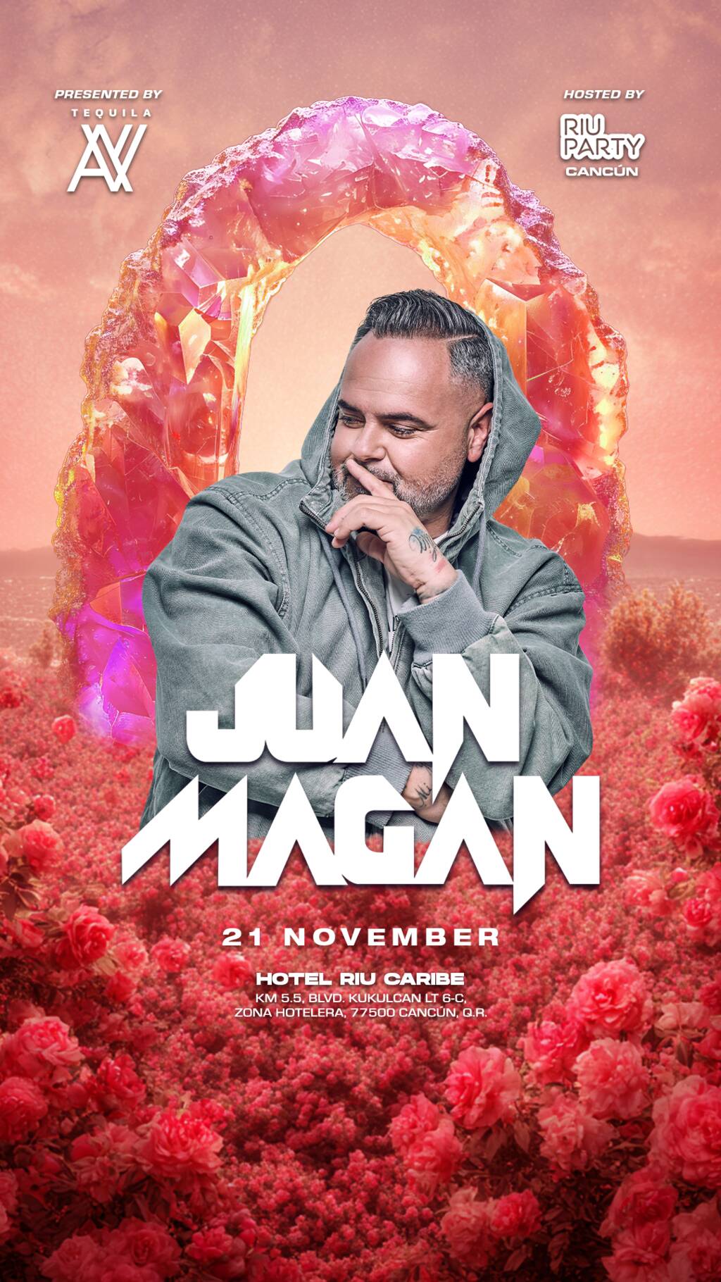 JUAN MAGAN @RIU PARTY CANCÚN