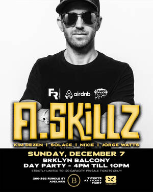 A.SKILLZ (UK) ☆The Front Room & AirDNB ☆BRKLYN BALCONY ☆Dec 7th