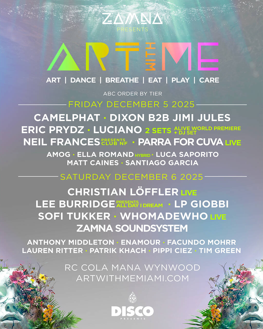 Zamna presents Art With Me Miami 2025