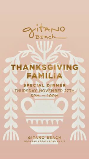 THANKSGIVING GITANO BEACH