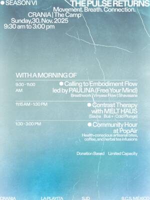 THE PULSE RETURNS | Movement, Breath & Connection at CRANIA