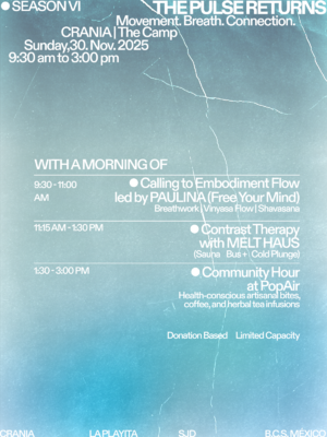 THE PULSE RETURNS | Movement, Breath & Connection at CRANIA photo