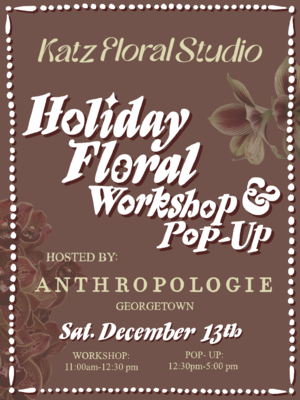 Holiday Floral Workshop