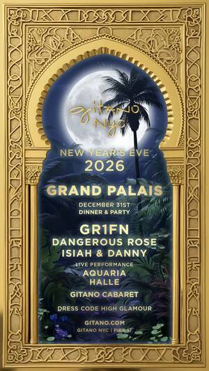 GITANO NYC NEW YEAR'S EVE 2026