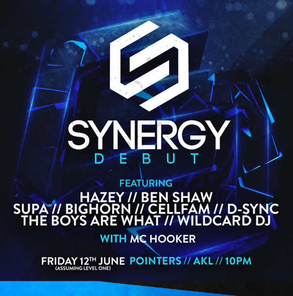 SYNERGY Presents Our Drum & Bass Debut! Tickets Auckland Pointers
