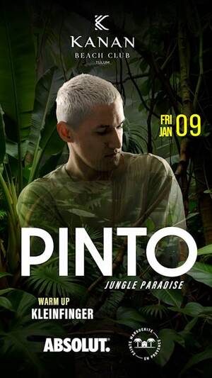 Pinto at Beach Club Kanan | Jungle Paradise Edition - Event in Tulum