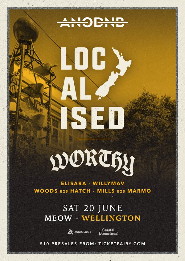 A Night of Drum & Bass Localised WEL Tickets Wellington Meow