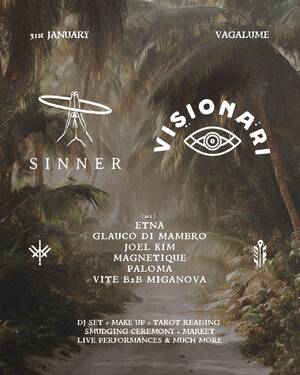 SINNER X VISIONARI - Event in Tulum