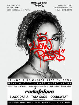 Low Pass: Mexico City's Bass Music Night - Event in Ciudad de M&eacute;xico