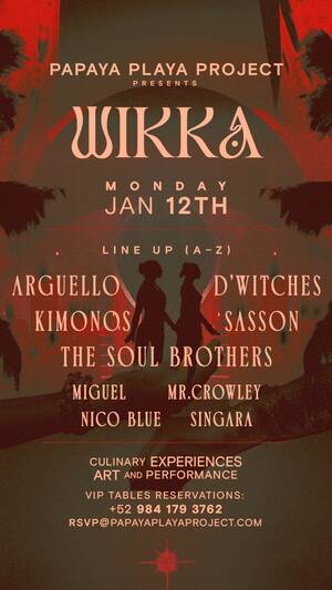 PPP Presents - Jan 12 - Wikka