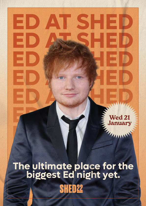 Ed at Shed's Tickets | Wellington | 4 Taranaki Street - Ticket Fairy