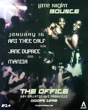 Late Night Bounce: Zack Fox Afters - Event in Nashville