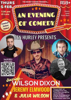 Ben Hurley presents - Event in Waihi Beach