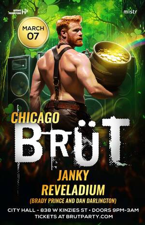 BR&Uuml;T Party - Chicago St Patrick's Day 2026
