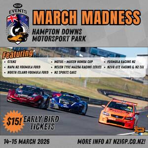 NZIGP March Madness