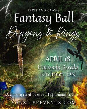 Paws and Claws Fantasy Ball: Dragons & Rings