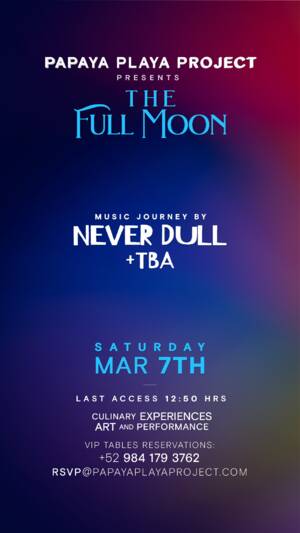PPP Presents &bull;THE FULL MOON &bull;Music Journey by @Never Dull