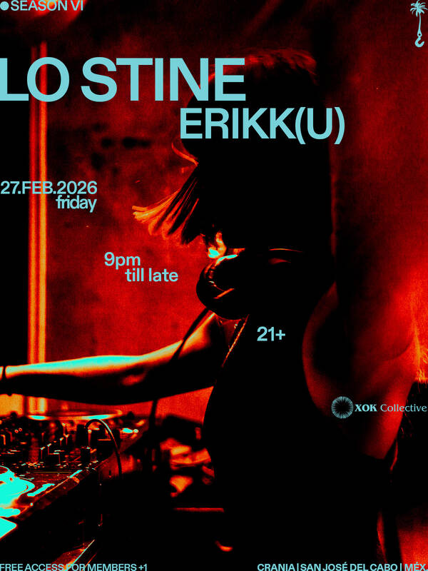 LO STINE, ERIKKU's Tickets | San José del Cabo | Crania | Air Disco ...