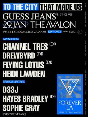 GUESS JEANS OPENING PARTY