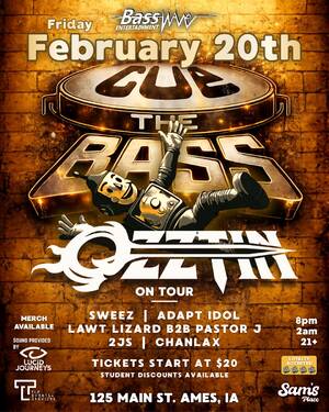 CUE THE BASS: OZZTIN
