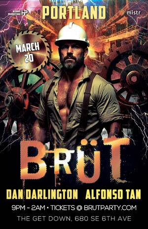 BR&Uuml;T Party - Portland RAVE-Factory