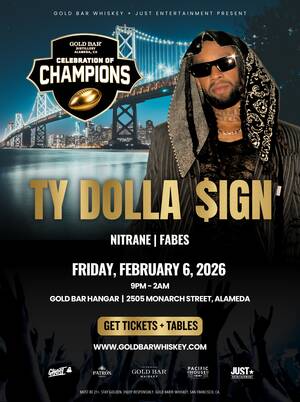 Ty Dolla $ign at Gold Bar Hangar