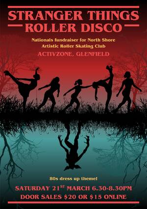 Stranger Things Roller Disco