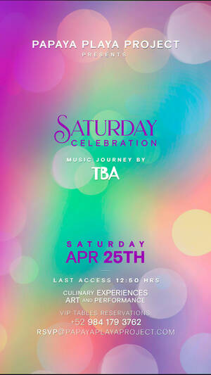 PPP Presents &bull; SATURDAY CELEBRATION &bull;Under The Sky Full of Stars