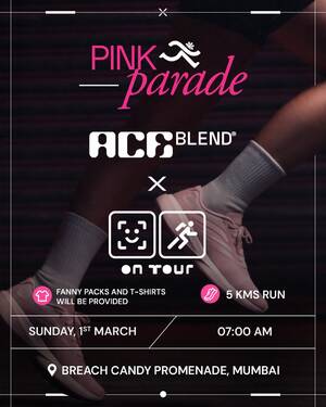 On Tour Pink Parade with Ace Blend