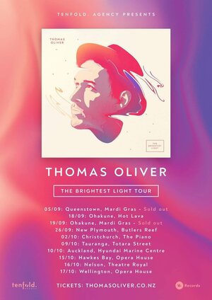 Thomas Oliver | New Plymouth - The Brightest Light Tour