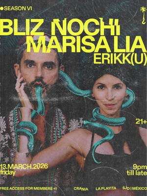 BLIZ NOCHI, MARISA LIA & ERIKKU at CRANIA