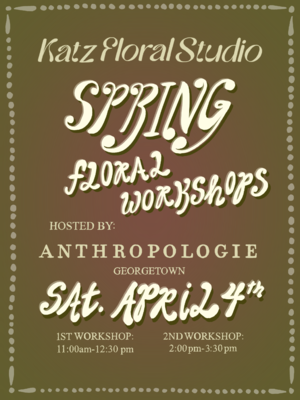 Spring Floral Workshops