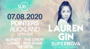 Lauren Gin Supernova EP release party