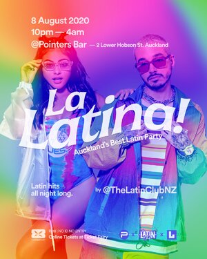 La Latina! By The Latin Club | 8th August at Pointers