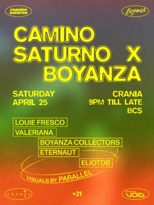 CAMINO SATURNO x BOYANZA
