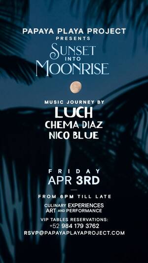 PPP Presents &bull; SUNSET INTO MOONRISE &bull; Music Journey By @LUCH